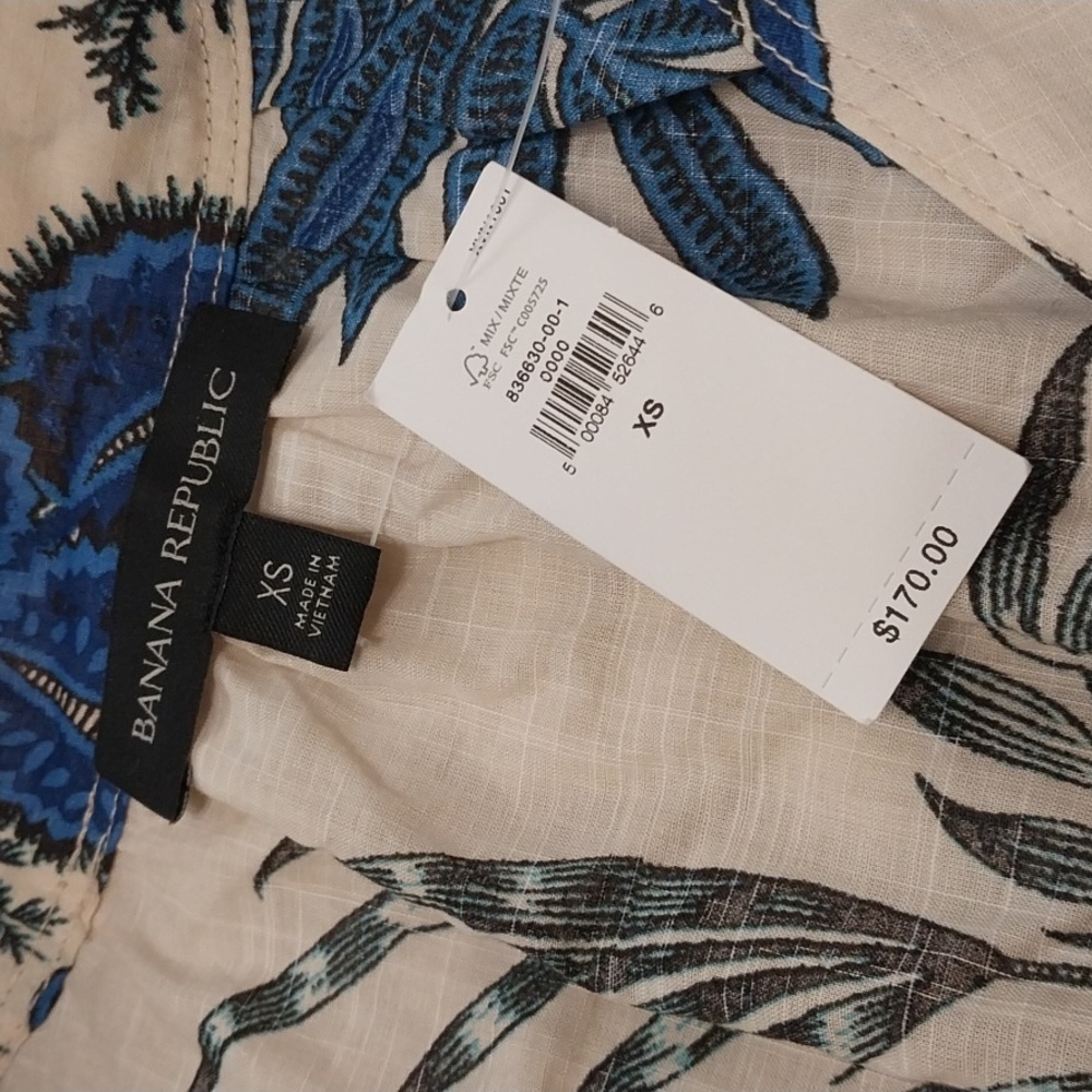 Banana republic stamps wrap dress - Picture 7 of 7